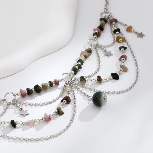 Bijoume Trendy Pearl Sweet Cool  Butterfly Choker Summer Dopamine Necklace for Women